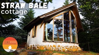 Enchanting Straw Bale Cottage amp Tiny Aframe Rentals Save Farm [upl. by Beth]