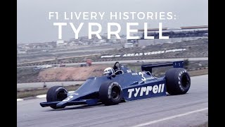 F1 Livery Histories TYRRELL [upl. by Nolyag913]