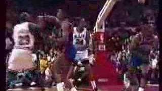 Chicago Bulls  Detroit Pistons  1991 Playoffs  ECF Game 1 The statement game [upl. by Ecinnaj]