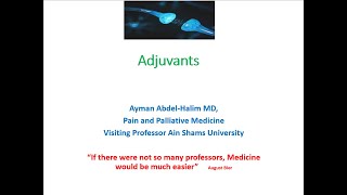 Adjuvants [upl. by Htir573]