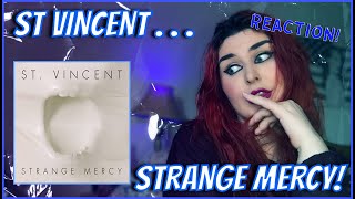 St Vincent  Strange Mercy ALBUM REACTION  Disney Math Rock [upl. by Llecrep]