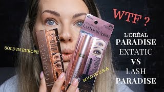 LASH PARADISE VS PARADISE EXTATIC  THE SAME MASCARA [upl. by Eecyak]