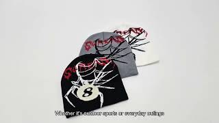 Flexible Knit Skull Beanies Stretchy Acrylic Beanies Chinas Top Knit Hat Manufacturer [upl. by Ollie986]