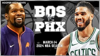 Boston Celtics vs Phoenix Suns Full Game Highlights  Mar 14  2024 NBA Season [upl. by Nimref106]