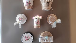 Ideas para vender o regalar 7 imanes de nevera con materiales reciclados [upl. by Hedwiga495]