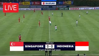 SEDANG BERLANGSUNG🔴 LIVE INDONESIA VS SINGAPURA PIALA AFF SEMIFINAL [upl. by Naillimxam]