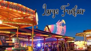 The Funfair comes to Largs just before the Viking Festival [upl. by Esinart]