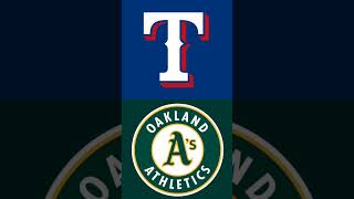 Oakland As Final Game at The Coliseum mlb texasrangers rangers athletics texas oakland viral [upl. by Atilegna]