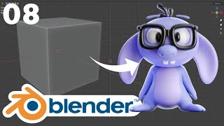 TUTORIEL BLENDER DEBUTANT  MODELISER A PARTIR DIMAGE DE REFERENCE  shading 88 [upl. by Saddler]