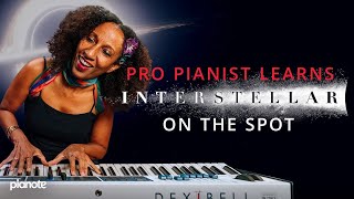 Pro Pianist Learns Viral Interstellar Piano Cover On The Spot [upl. by Emiatej]