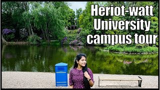 Heriot Watt University Edinburgh Campus Tour  UK [upl. by Tnert]