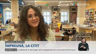 Ziua Internaţională a Cititului Împreună sărbătorită în bibliotecile și librăriile din R Moldova [upl. by Nahraf]