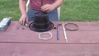 How to make a Top Drip Bucket Hydroponic System [upl. by Berneta579]