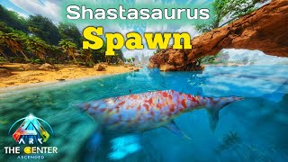 How To Spawn in a Shastasaurus in Ark The Center Ascended  Spawn COMMAND [upl. by Giza]