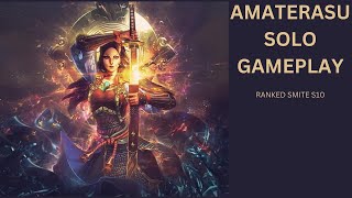 THE GAME THAT NO ONE EXPECTED AMATERASU SOLO RANKED SMITE S10 [upl. by Norved]