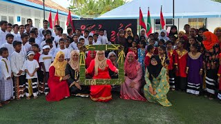 Maldives National Day Celebrations at Gdh Vaadhoo Jamaaluddin School [upl. by Maxentia867]