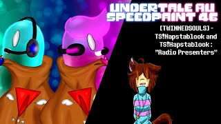 UNDERTALE SPEEDPAINT46 TwinnedSoulsGHOSTS [upl. by Enitsirt]