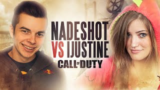 OPTIC NADESHOT vs iJUSTINE  1v1 CALL OF DUTY [upl. by Notxarb]