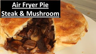 Corned beef and potato pie using short crust pastry in the air fryer [upl. by Okihcim]