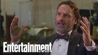 Andrew Lincoln Jon Bernthal Was Terrified On First Day Of The Walking Dead  Entertainment Weekly [upl. by England]