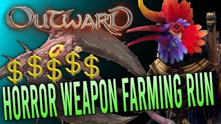 Outward Silver Farming in 2021  Horror Weapon Farming Run [upl. by Aneliram618]