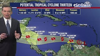 Tropical weather forecast Oct 6  2022 Atlantic Hurricane Season [upl. by Amelus]