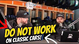 DO NOT work on CLASSIC CARS Auto Glass Techs Heres why autoglass classiccars windshieldrepair [upl. by Anavlis]