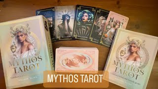 Mythos Tarot  Guidance from the Greek Gods  Full Flip Through [upl. by Yrffej]