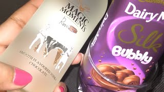 MAGIC MOMENTS  Smooth Flavoured Vodka  Chocolate  Girl Drinking Vodka magicmoments [upl. by Efal]