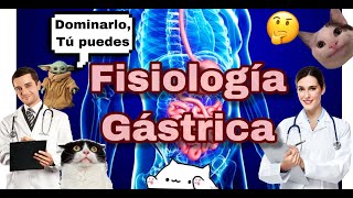 FISIOLOGÍA GÁSTRICA LO QUE TIENES QUE SABER [upl. by Ttenaej984]