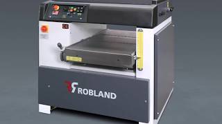 Robland D630 Thicknesser [upl. by Ahsitam812]