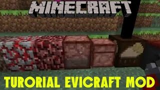 EvilCraft Mod  Tutorial Basico  Español [upl. by Abbye]