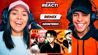 Vibe Animes 2 🥵 Montero Remix  Prod Sidney Scaccio  MHRAP  React Rap Nerd 🔥 [upl. by Bauer217]