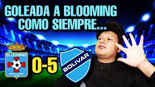 Blooming 0  5 Bolívar  Qué lindo es volver a la liga con un goleada [upl. by Macomber705]