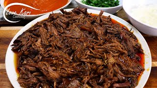 Barbacoa Birria Tacos in an Instant Pot Quick amp Easy Recipe You have to try it [upl. by Derk]