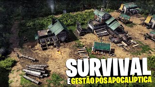 SAIU  NOVO JOGO de SOBREVIVÊNCIA e GESTÃO DE COLÔNIA PÓS APOCALÍPTICA [upl. by Ecadnarb867]