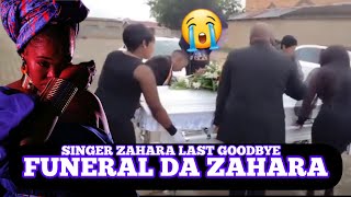 FUNERAL DA CANTORA ZAHARAFUNERAL OF SINGER ZAHARA [upl. by Yadsendew]