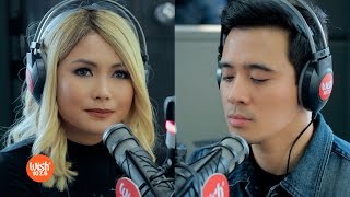 Yeng and Erik perform quotPaano Ba Ang Magmahalquot LIVE on Wish 1075 Bus [upl. by Yaakov]