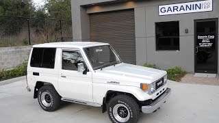 Toyota Land Cruiser BJ70 34 l Diesel 4x4 [upl. by Edalb624]