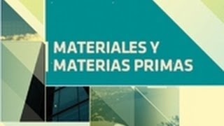 Biomateriales Materiales y materias primas [upl. by Wanonah326]