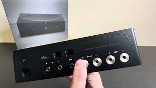 New Sonos Wireless Amplifier 125 Watt Black Amplified Streaming Music System Review [upl. by Aimat765]