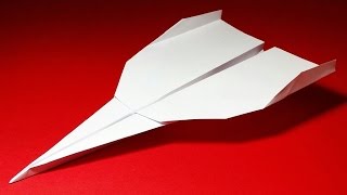 How to make a Paper Airplane that flies far  Best plane  ORIGAMI JET paper planes [upl. by Kneeland]