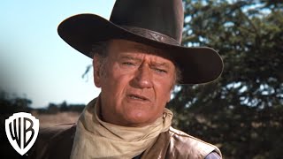 John Wayne Westerns Collection  Cahill US Marshal  Outta My Way  Warner Bros Entertainment [upl. by Gnilhsa]