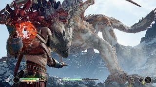 GOD OF WAR  DRAGON VS KRATOS COMBATE EPICO 9 [upl. by Nivlad467]