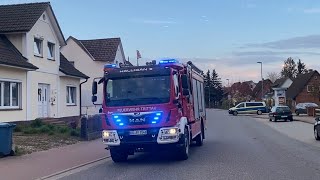 HLF 2 Feuerwehr Trittau und Polizei [upl. by Sajet]