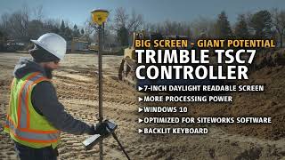 Trimble Siteworks Positioning System  for Construction Surveyors [upl. by Nanreik]