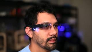 GlassLight  Google Glass VoiceControlled Flashlight [upl. by Yvi872]