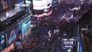 20102010 new years eve ball drop on nbc [upl. by Htaras]