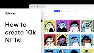 How to Create a 10k NFT Collection in Minutes Without Code [upl. by Fay56]