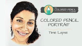 Colored Pencil Portrait [upl. by Teahan]